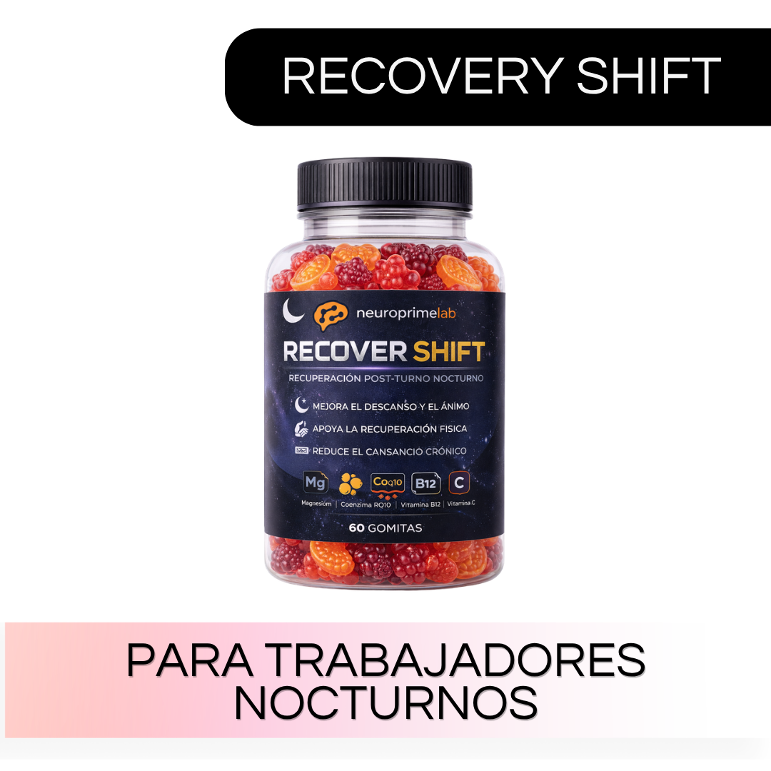 RECOVER SHIFT - Reduce Fatiga y Aporta Energía a Trabajadores Nocturnos