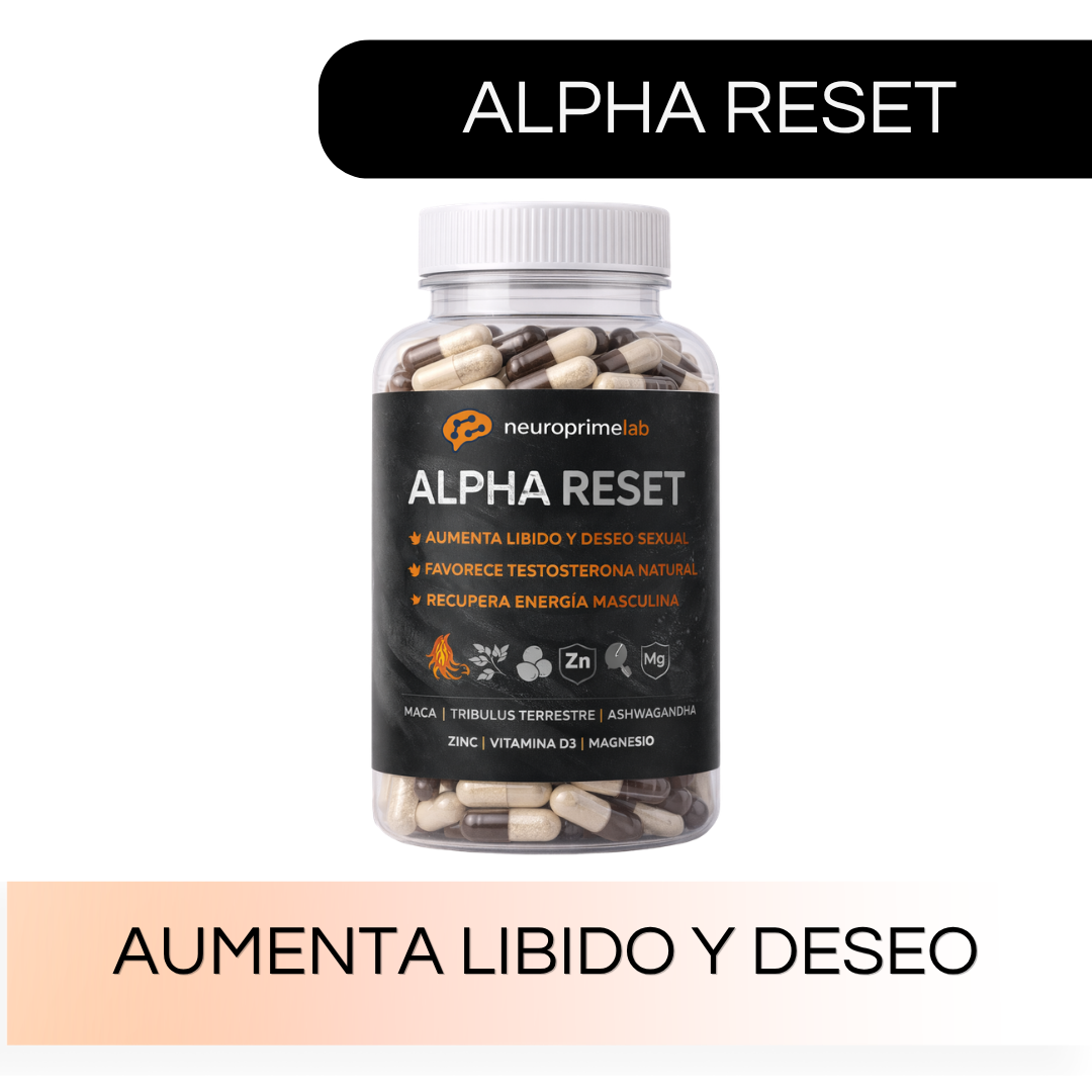 ALPHA RESET - Recupera tu Energía y tu Motivación - 60 gomitas