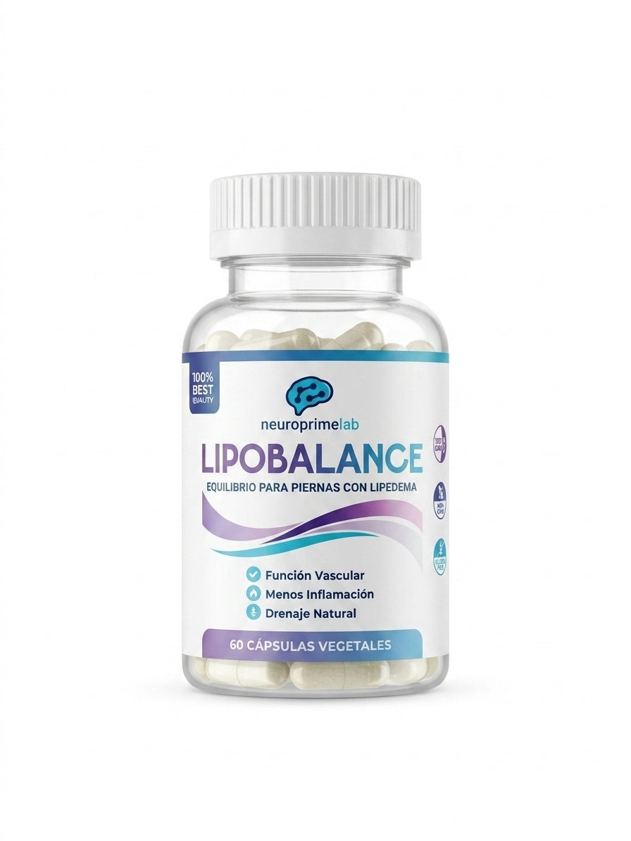 LIPOBALANCE - Alivio Diario para tus Piernas - 60 Cápsulas