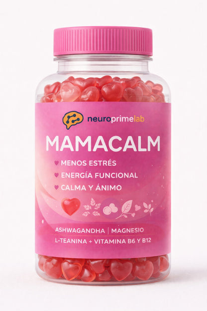 MAMACALM - Calma y Energía para Mamás que lo dan todo - 60 Gomitas